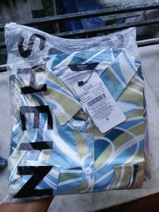 Printed Shirt Dress(Free Delivery)