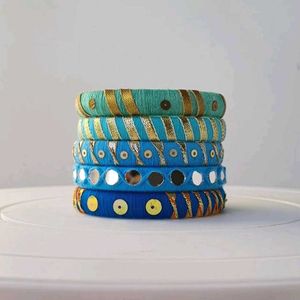 Blue Shade Bangles 🧿