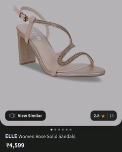 Rose Gold Elle Heel