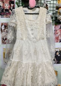 Imported Embroided Dress✨