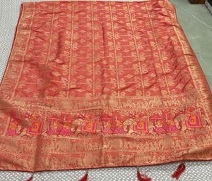 Banarasi Silk Saree Elegant Traditional Wear 3 New
