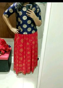 Akkriti By Pantaloons Ethnic Skirt And Top 🔝