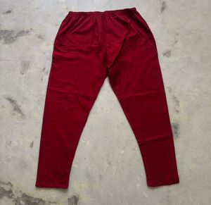 Maroon Casual Pants