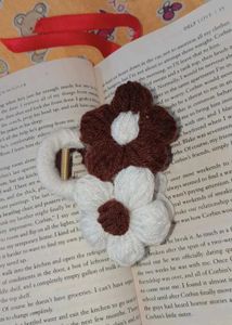 Crochet Flower Hair Clip