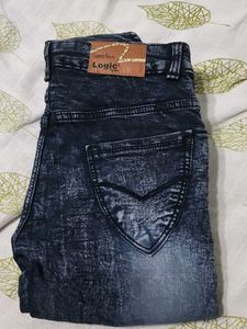 Denim Straight Leg Jumpsuit