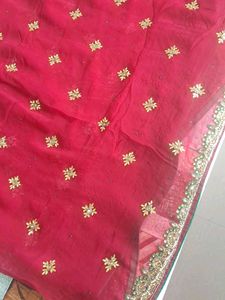 Full Hand Work Sareee With Blouse
