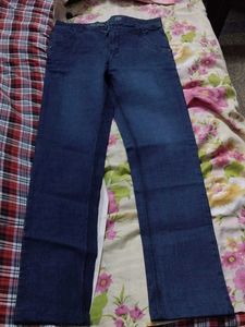 Dark Blue Denim Jeans