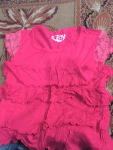 Girls Denim Skirt Dress