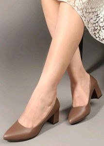 🛍️ Brown Block Heels ⭐⭐⭐