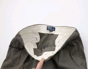 90s Ralph Lauren Wife leg chino pant Gray green