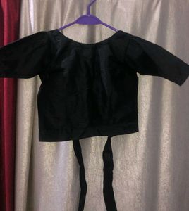 Handmade Tie On Crop Top.