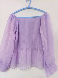 Women&#39;s Lavender Top