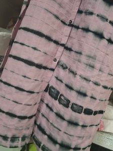 Stylish Pink Printed Kurta