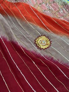 Heavy Lehenga Set Multifabric Multi Color