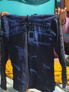 Graphic Print Full Zip Jacket