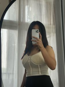 Cute Knit Corset Top