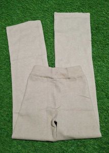 woolen Comfy Beige Pants