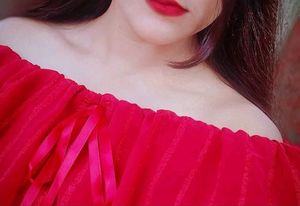 Korean Off Shoulder Maroon Top