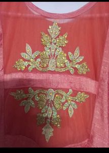 New Peach 🍑 Ethnic Gown..