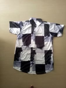 Black& White Boys Shirt