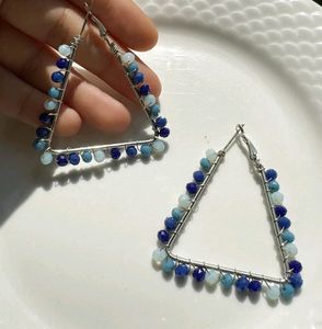 Ocean Hoops 🌊💙🤍