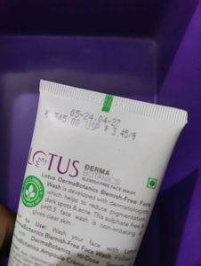 Lotus Derma Botanics Blemish Free Face Wash