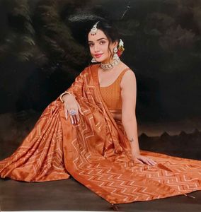 leheriya Patterned saree