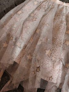 Girls Sparkle Glittery Skirt
