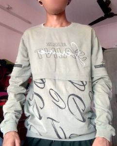 FULL SLEEVE ROUND NECK T SHIRT [Mens] Lite Olive
