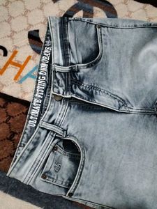 Stylish Light Wash Denim Jeans
