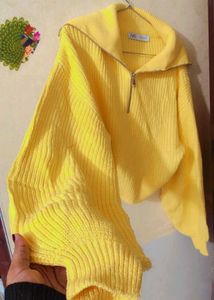 Zara Brand Balloon Sleeves Top