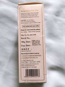 Lord&#39;s Care Magic Glow Sunscreen Serum