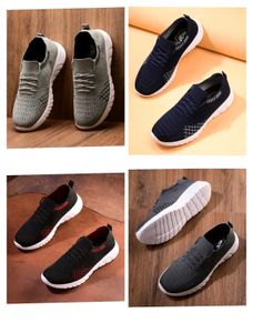 Colorful Knit Running Shoes