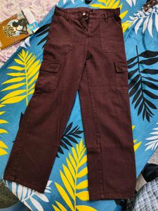 Brown Cargo Pants