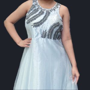 Elegant Blue Formal Dress