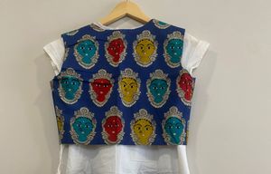 A-line Kurta With Overcoat
