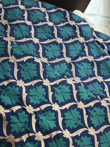 Embroidered Blue Kurta