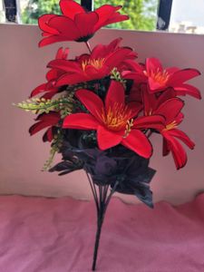 Red Big Flower Bunch