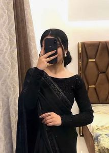Shining Black Blouse!