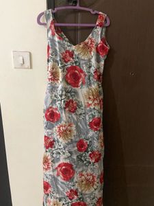 beautiful floral maxi dress