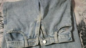 Light Wash Wide Leg Jeans