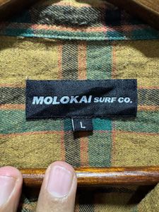 Molokai Surf Co Plaid Multicolour Flannel Shirt