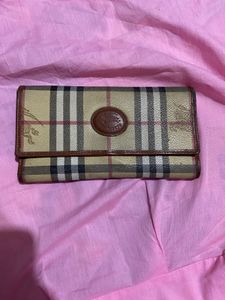 Burberry Vintage Check Wallet (Copy)