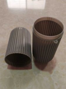 Grey Toothbrush Case Box