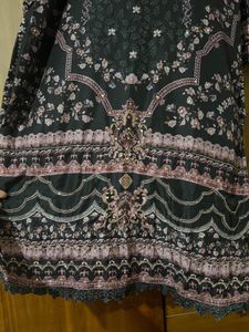 Elegant Black Embroidered Kurti