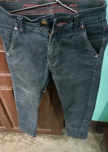 Black Wash Denim Jeans