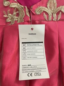 Cute Pink &amp; Gold Party Dress