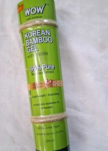 Wow Skin Sccience Korean Bamboo Gel🍃