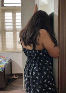 Black Floral Dress