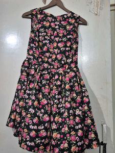 Floral Fit &amp; Flare Dress